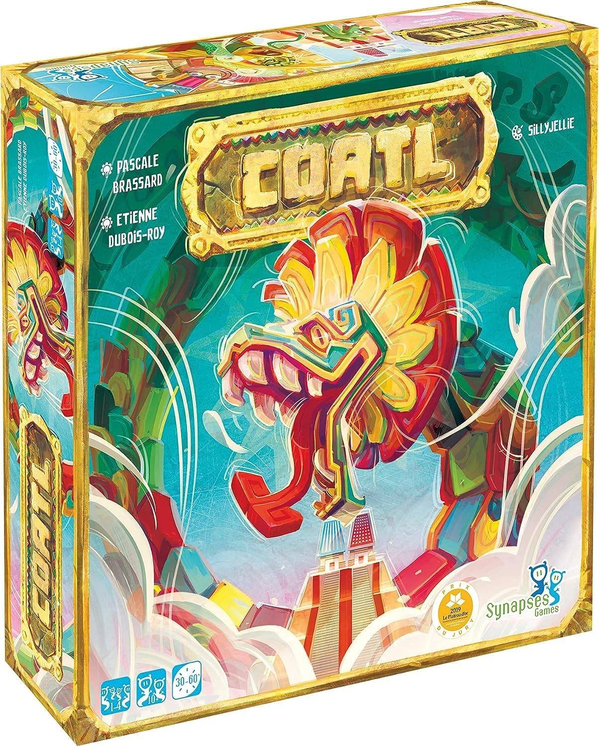 Coatl Inglés Synapses Games Juego de 1 a 4 Jugadores