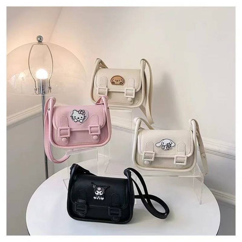 Sanrio Kuromi Cinnamoroll Bolso Hombro Kawaii Portátil Moda Regalo