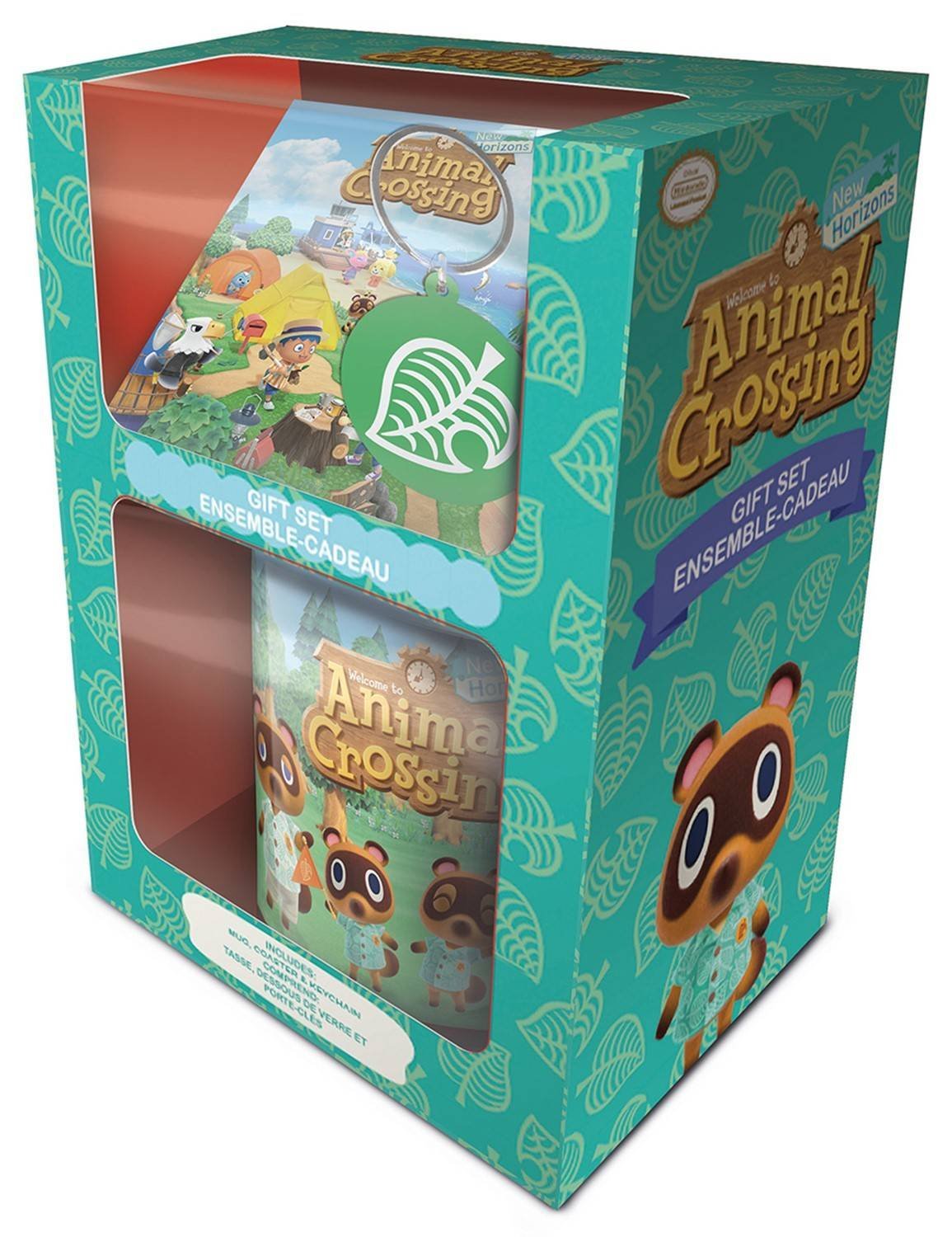 Taza Juego Regalo Navideña Geeknet Nintendo Animal Crossing GameStop Exclusive