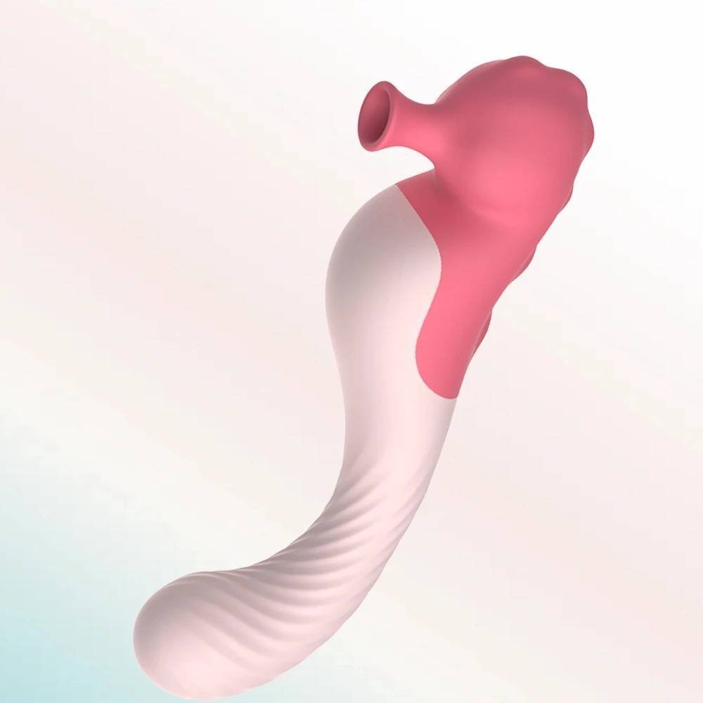 Vibrador Caballito Mar Hippocampus Succión Clítoris Mujer Potente Consolador Punto G