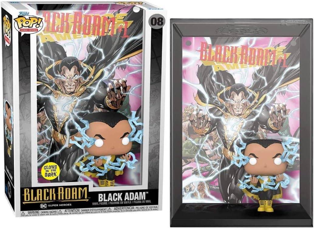 Funko Pop Comic Cover DC Black Adam 08 Glows