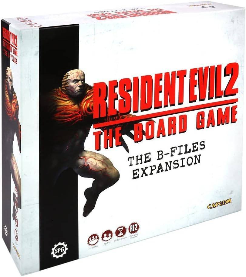 Resident Evil 2 The B-Files Expansion Inglés Steamforged Games Juego 1 a 4 Jugadores