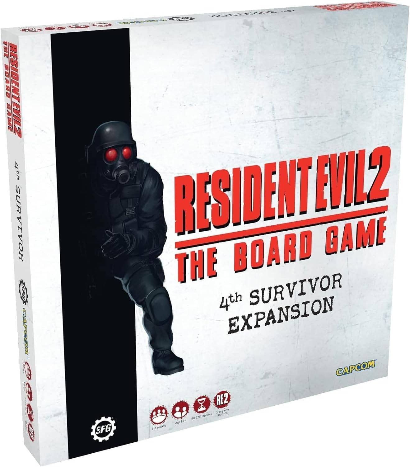 Resident Evil 2 4th Survivor Expansion Inglés Steamforged Games Juego 1 a 4 Jugadores