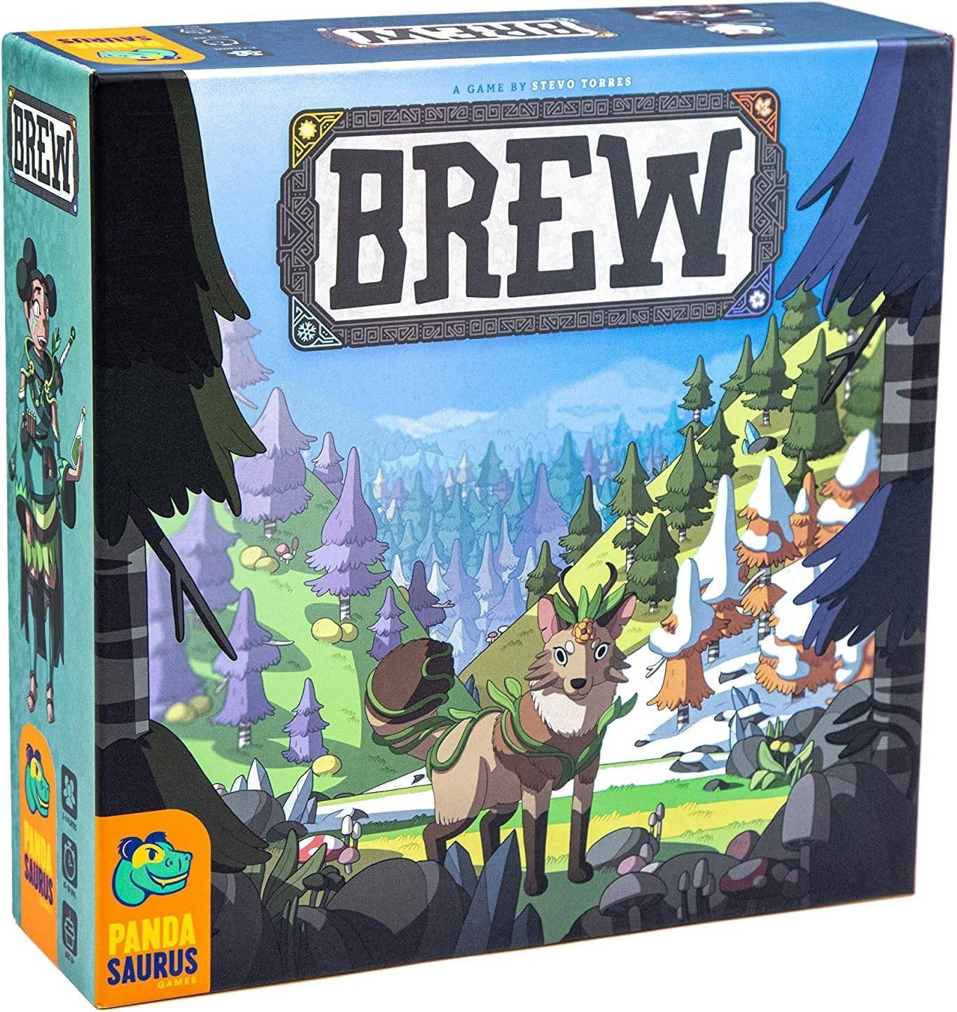 Brew Inglés Pandasaurus Games Juego 2 a 4 Jugadores