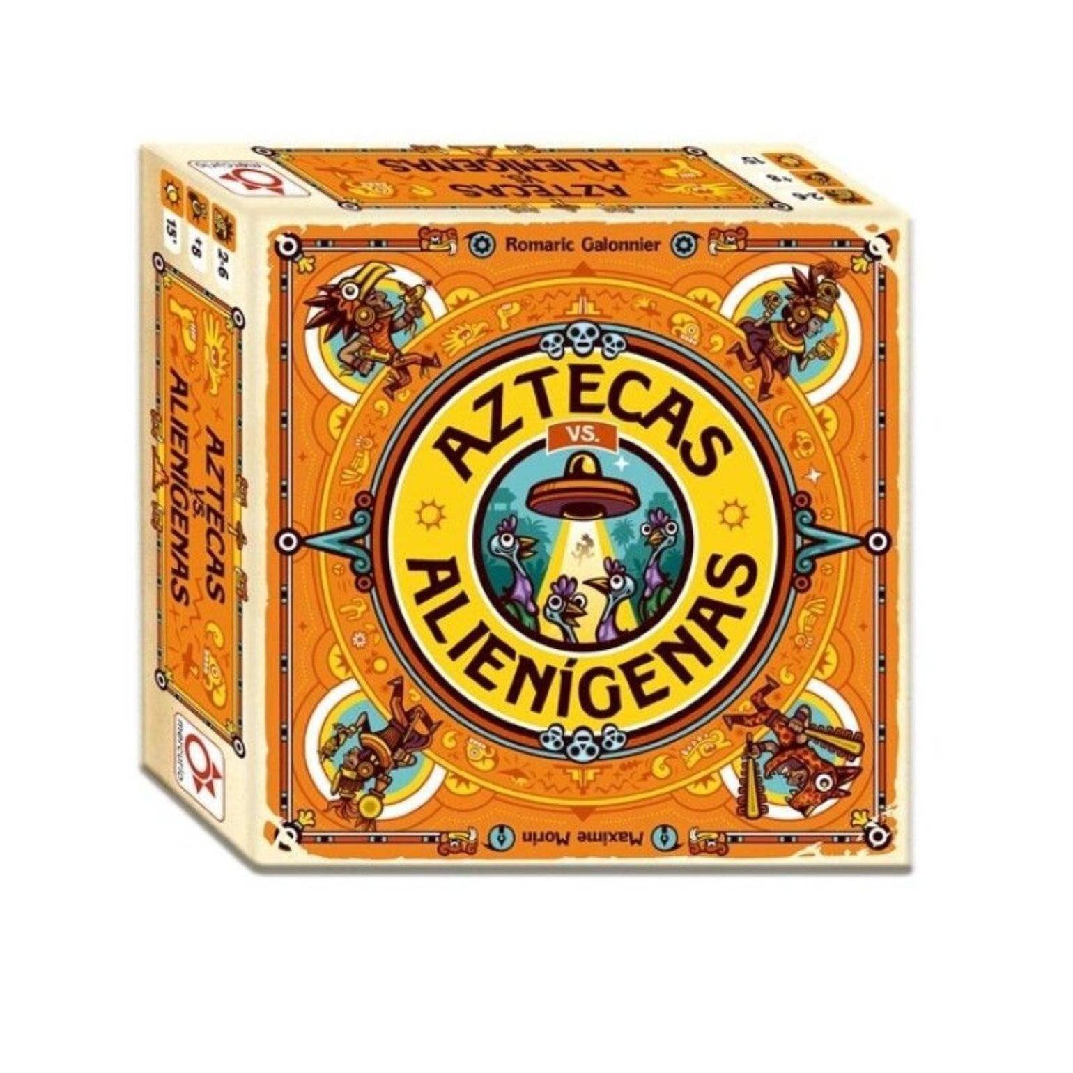 Aztecas vs Alienígenas Español Mercurio Juego 2 a 6 Jugadores