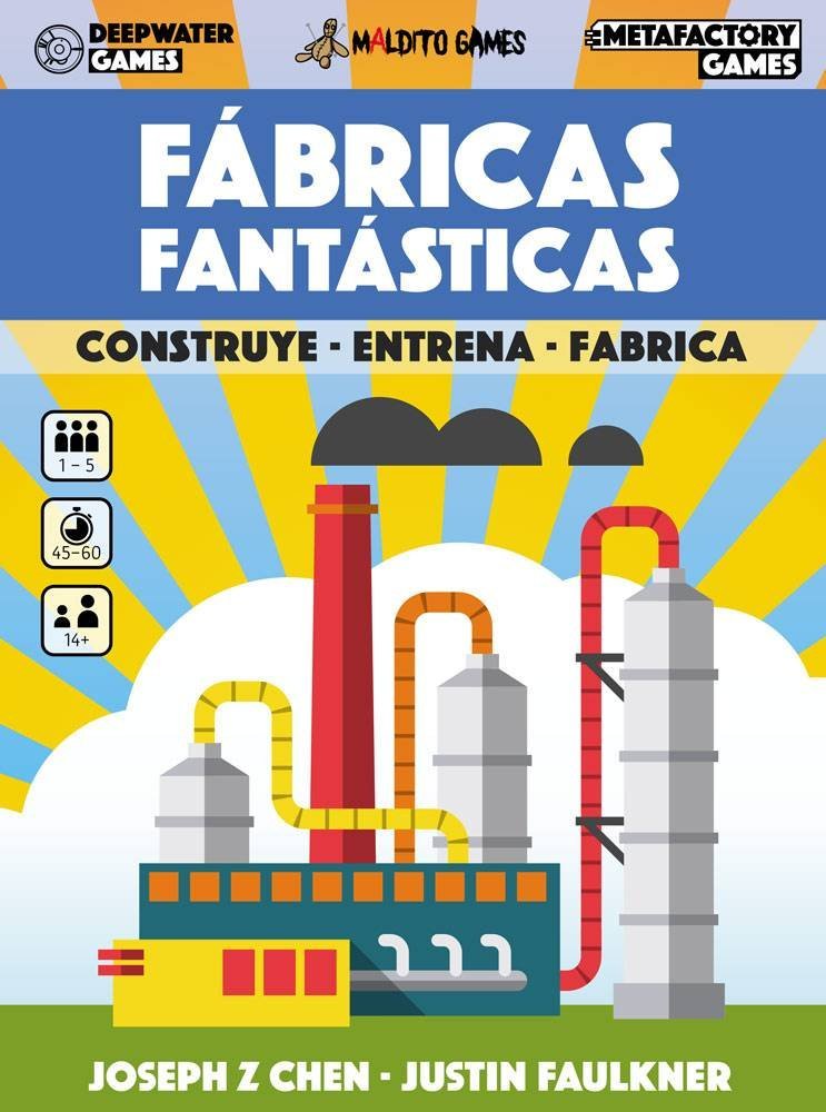 Fábricas Fantásticas Español Maldito Games Juego 1 a 5 Jugadores