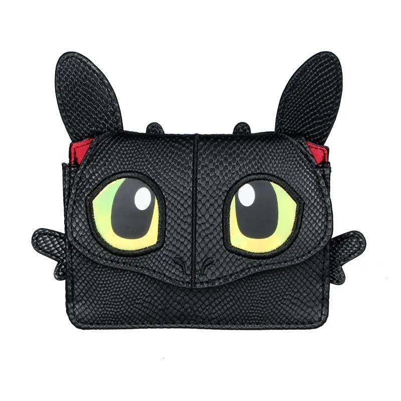 Cartera Anime Monedero Dragon Furia Nocturna Chimuelo Kawaii Regalo