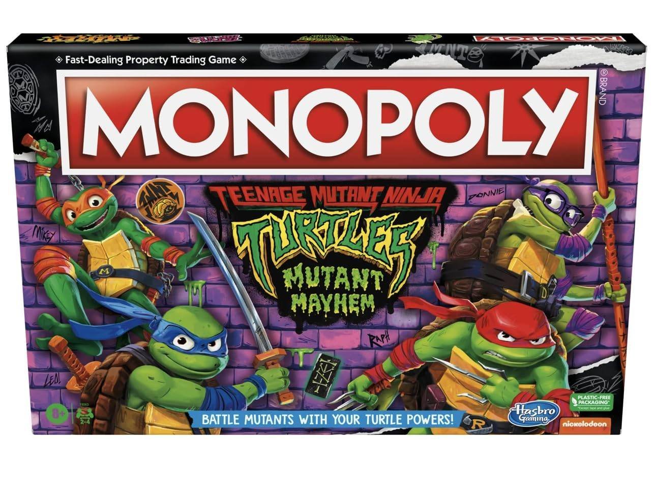 Monopoly Teenage Mutant Ninjas Mayhem Edition