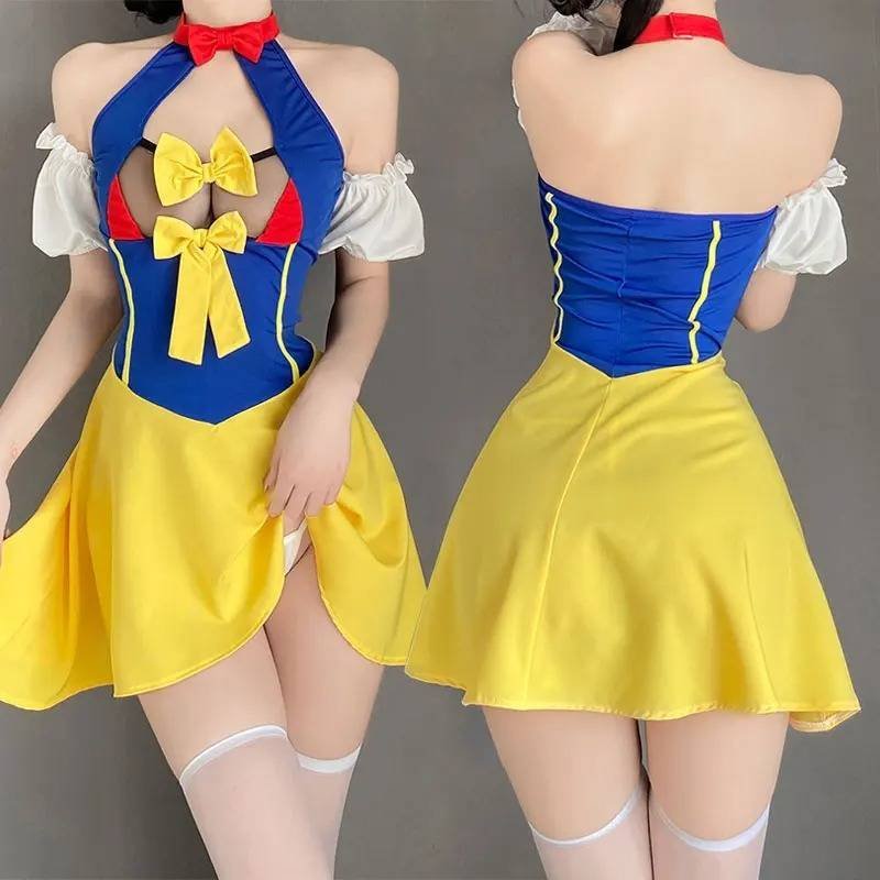 Disfraz Sexy Cosplay Nieve Blanca Anime Halloween