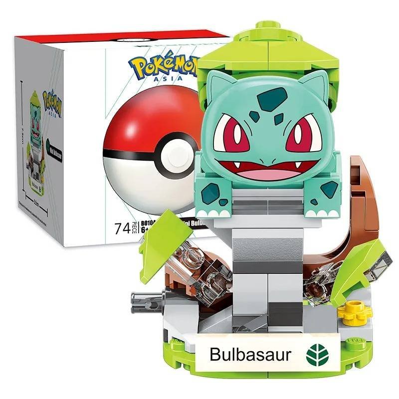 Keeppley Figura Colección Armable Pokémon Pokeball Original Bulbasaur Regalo