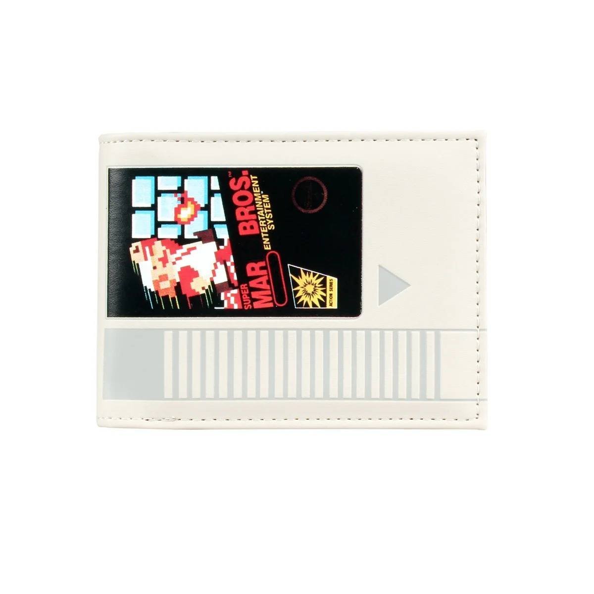 Cartera Videojuego Mario Cartucho Nintendo Monedero Kawaii Regalo