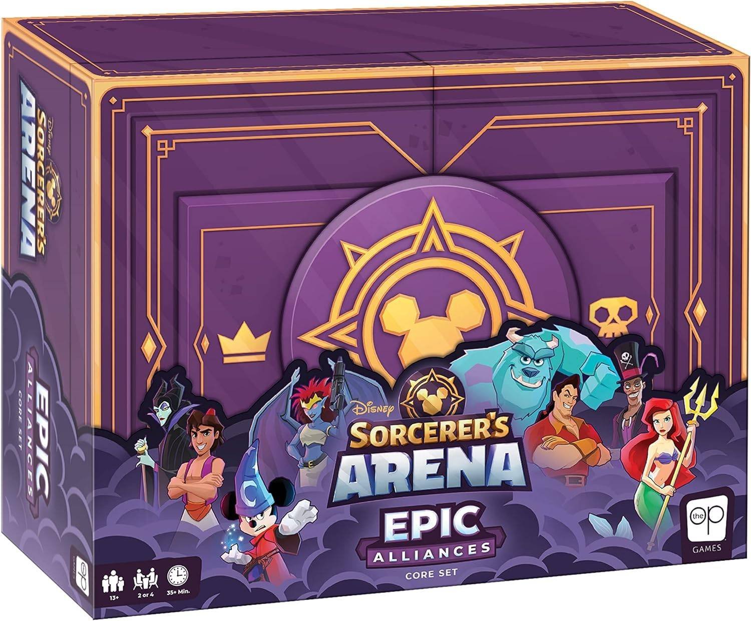 Disney Sorcerer's Arena Epic Alliances Inglés The Op Games Juego 2 a 4 Jugadores