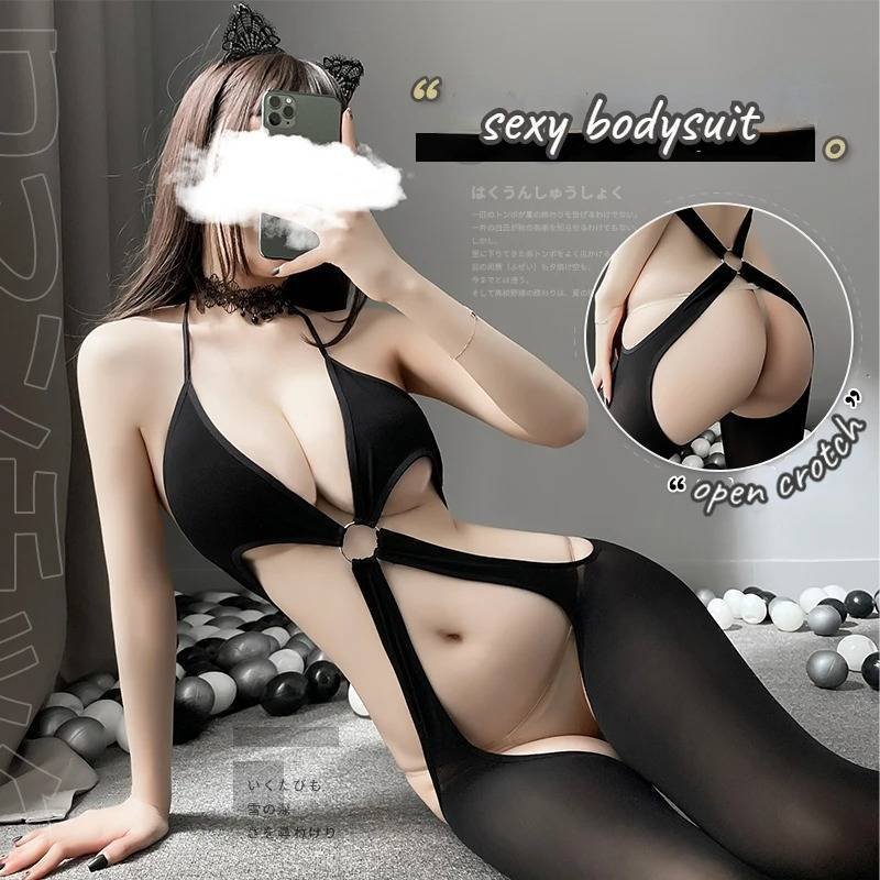 Lencería Sexy Mujer Ropa Dormir Body Tentación Tirantes