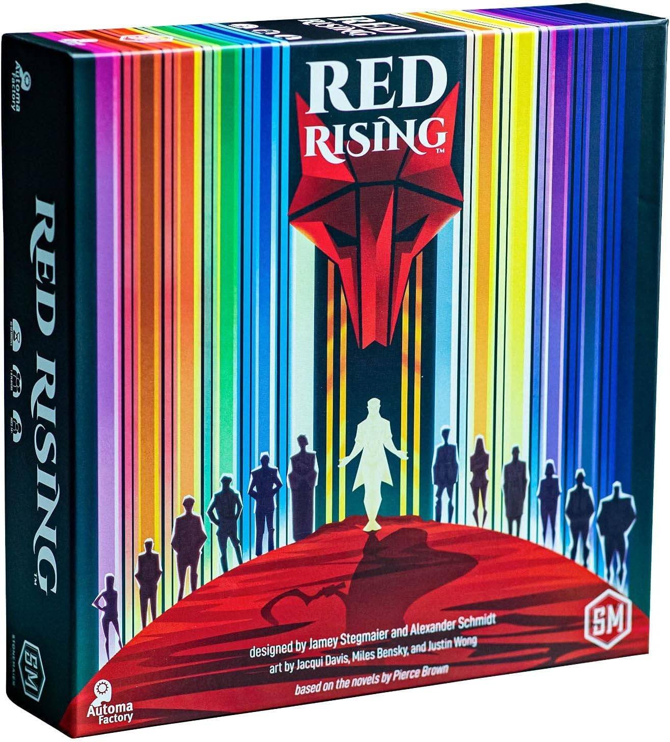 Red Rising Standard Edition Inglés Stonemaier Games Juego 1 a 6 Jugadores
