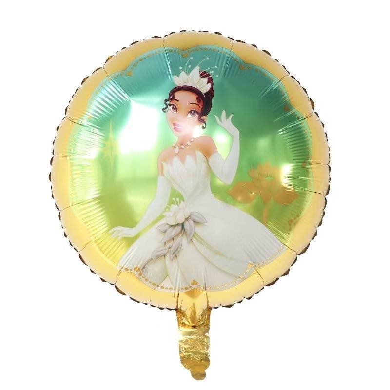 2 Globos Aluminio Pelicula Princesa Tiana Fiesta Regalos Decoración
