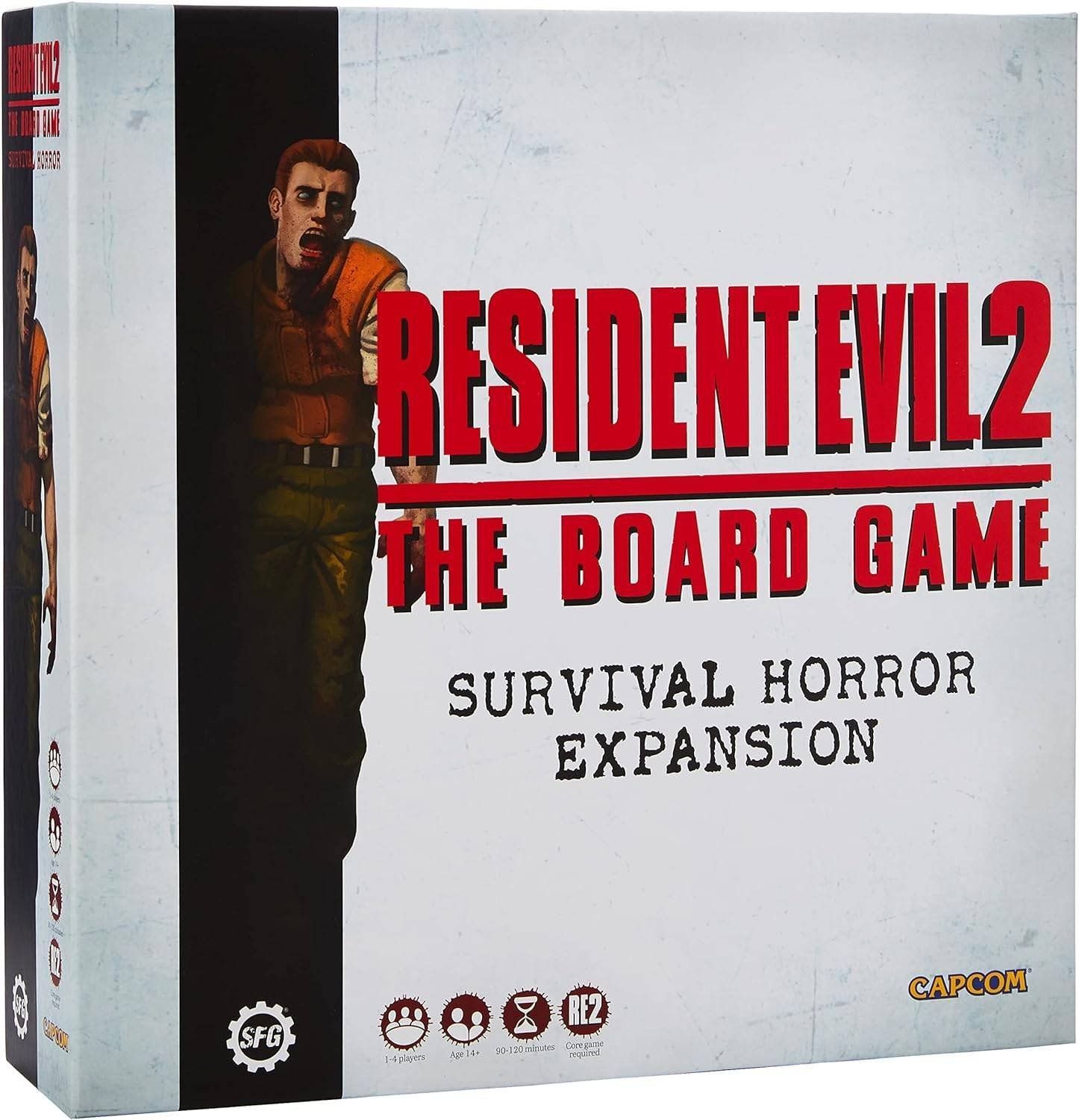 Resident Evil 2 Survival Horror Expansion Inglés Steamforged Games Juego 1 a 4 Jugadores