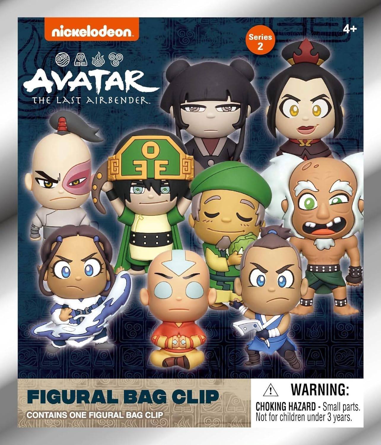 1 Llavero Monogram Avatar The Last Airbender Licencia Oficial Personajes 3D