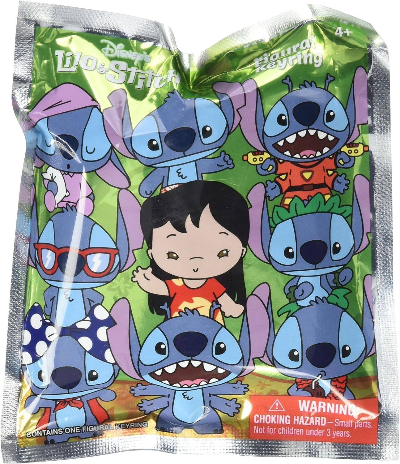 1 Llavero Monogram Stitch Series 1 Licencia Oficial Personajes 3D