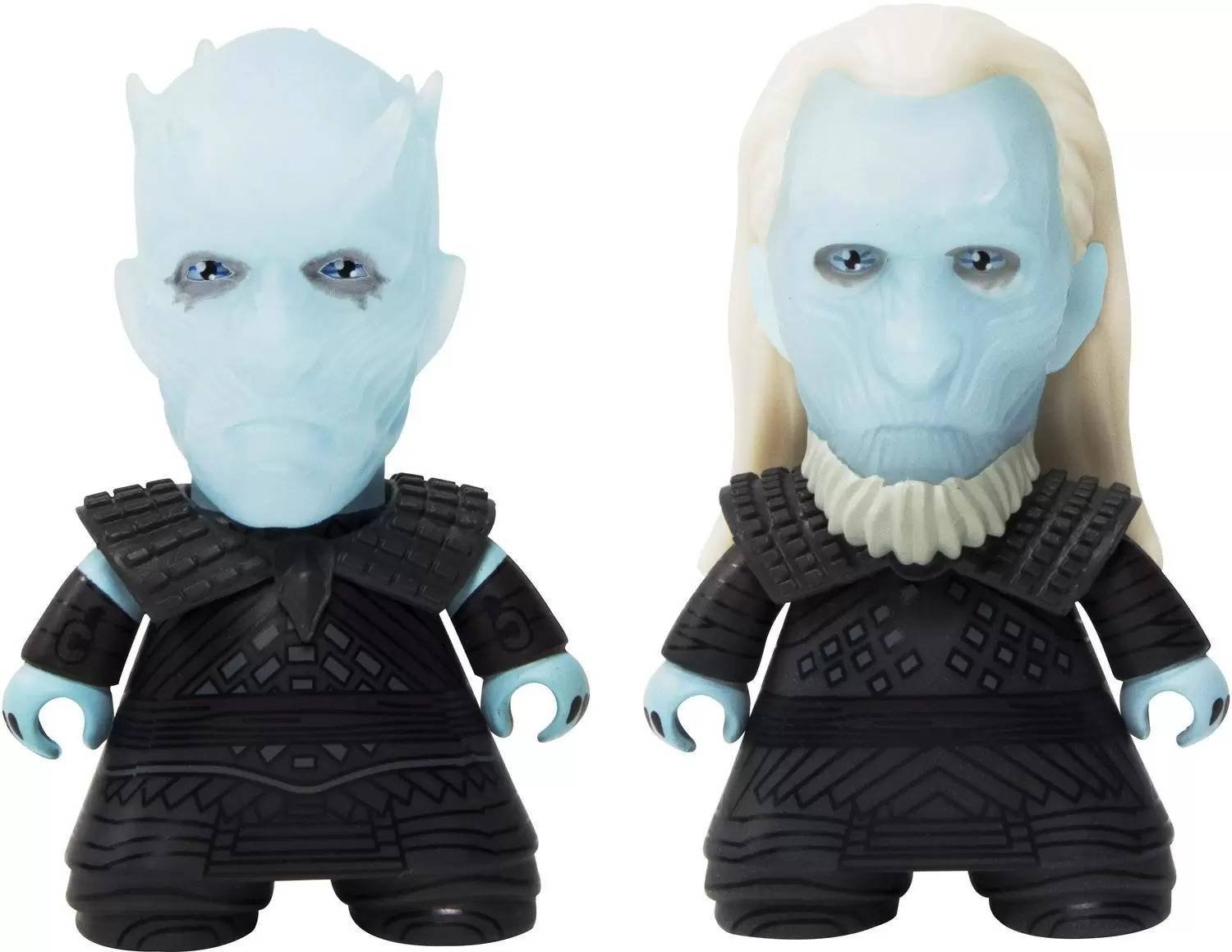 Figura Colección Game Of Thrones TITANS Twin Pack Night King and White Walker Regalo