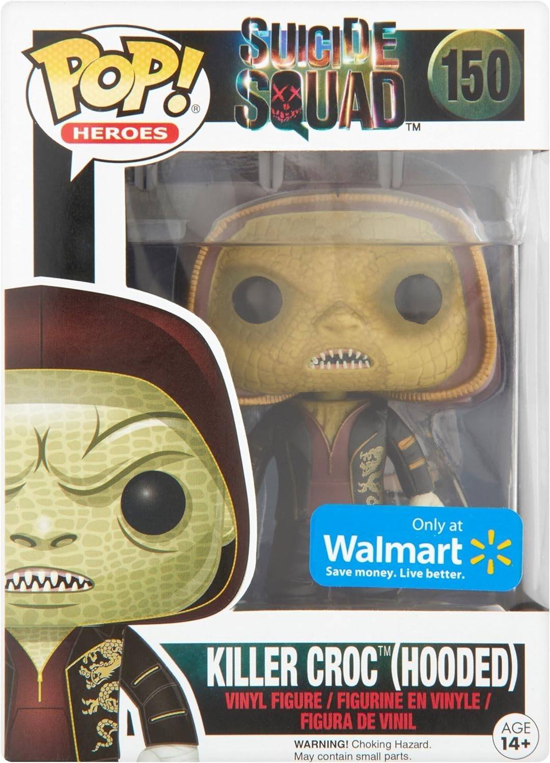 Funko Pop Suicide Squad Killer Croc Hooded 150 Walmart