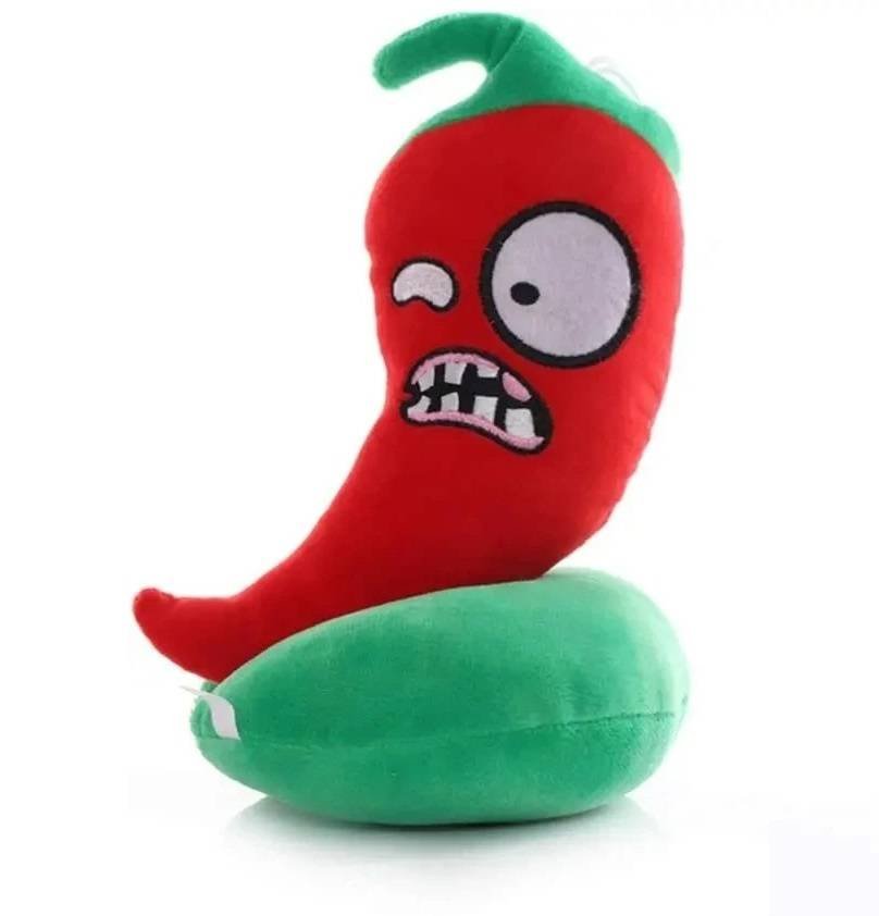 Peluche Videojuegos Jalapeño Plants vs Zombies Regalo Suave Felpa Juguetes Niños
