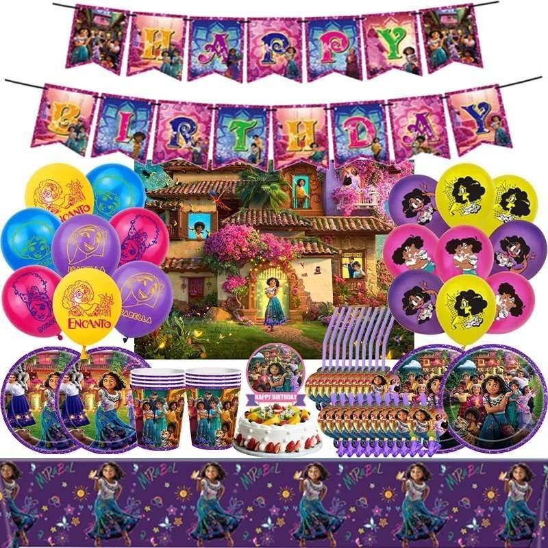 Set 18 Globos Látex Pelicula Disney Encanto Mirabel Fiesta y Decoración