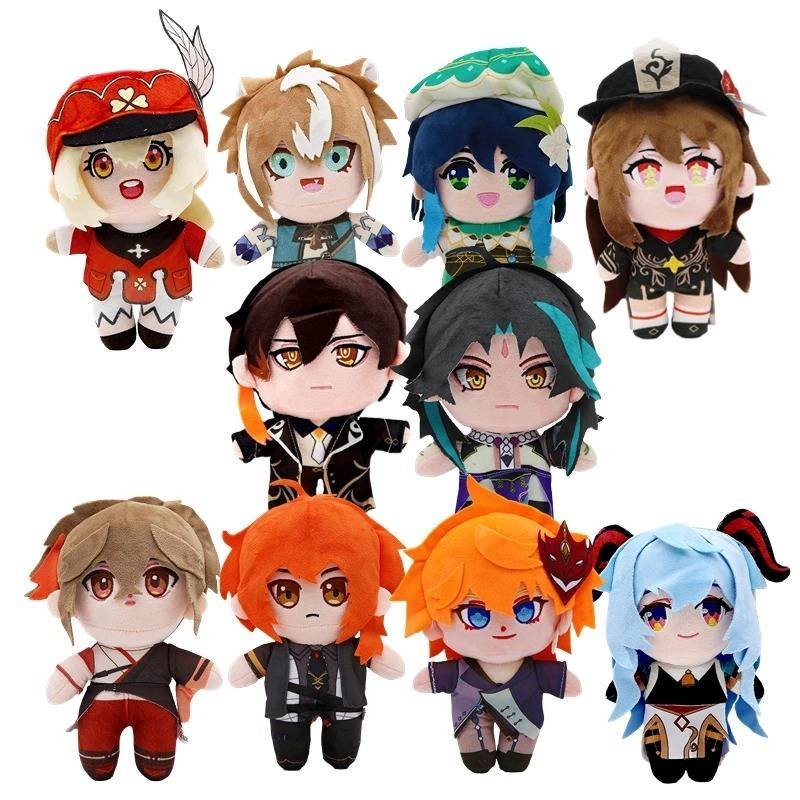 Peluche Videojuego Genshin Impact Regalo Suave Felpa Juguetes Niños