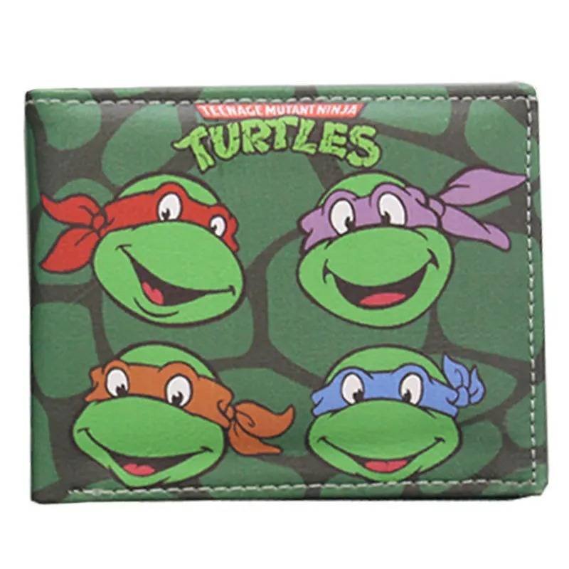 Cartera Videojuego TMNT Tortugas Ninja Kawaii Tarjetero Regalo