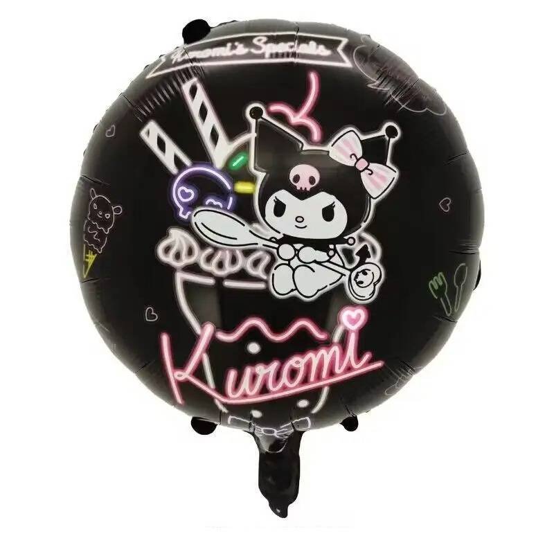 2 Globos Aluminio Kuromi Helado Fiesta Regalos Decoración