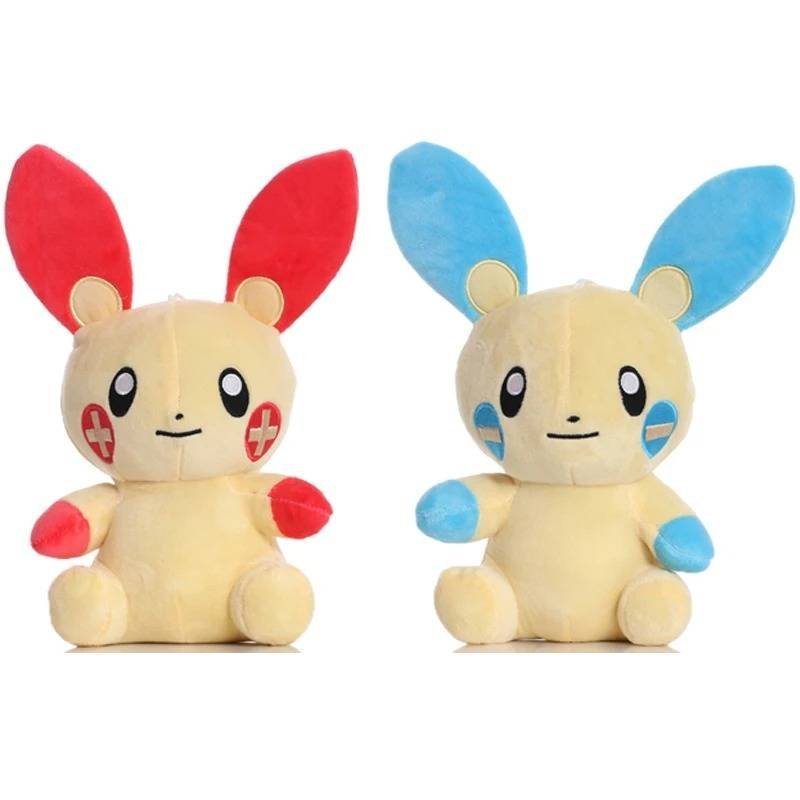 Peluche Anime Pokemon Minun y Plusle Juguete Regalo