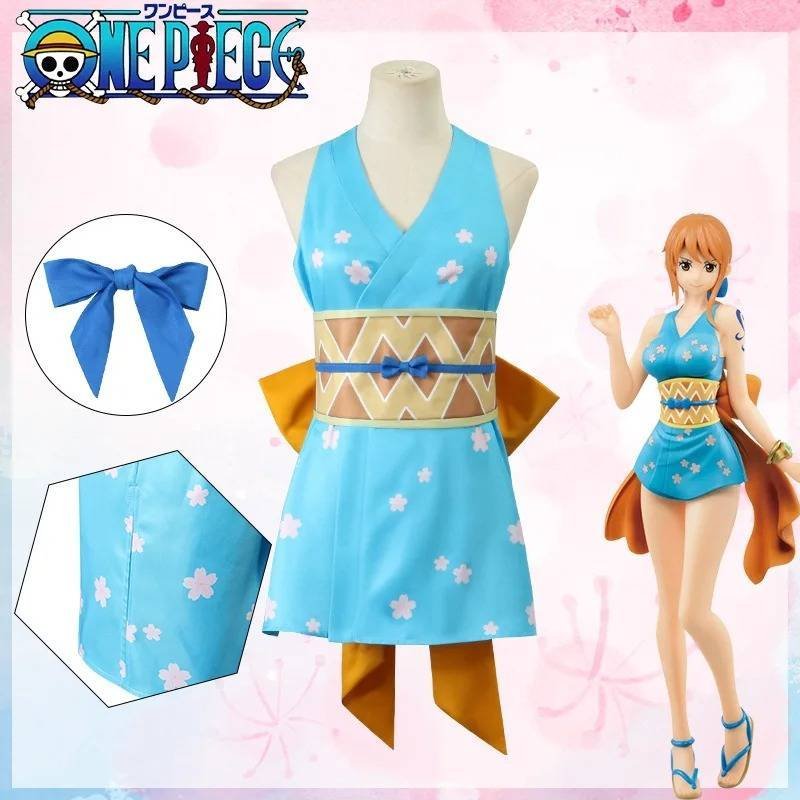 Disfraz Cosplay One Piece Nami Japón Ropa Adultos