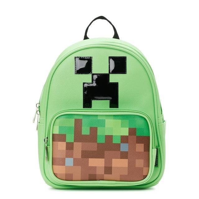 Mini Mochila Escolar Minecraft Creeper Regreso Clases
