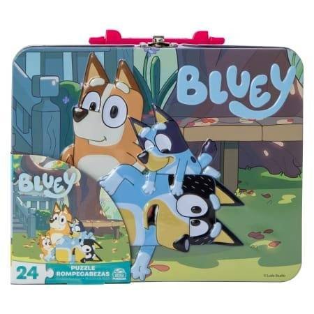 Lonchera Bluey Bingo Rompecabezas 24 Piezas