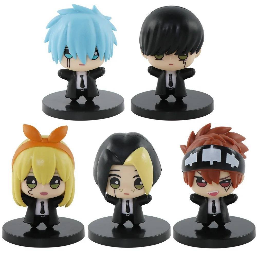5 Figuras Colección Anime Mashle Magic and Muscles Regalo