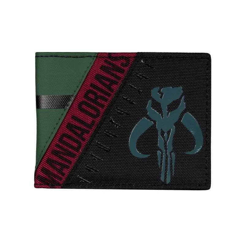 Cartera Pelicula Monedero Mandalorian Star Wars Kawaii Tarjetero Regalo