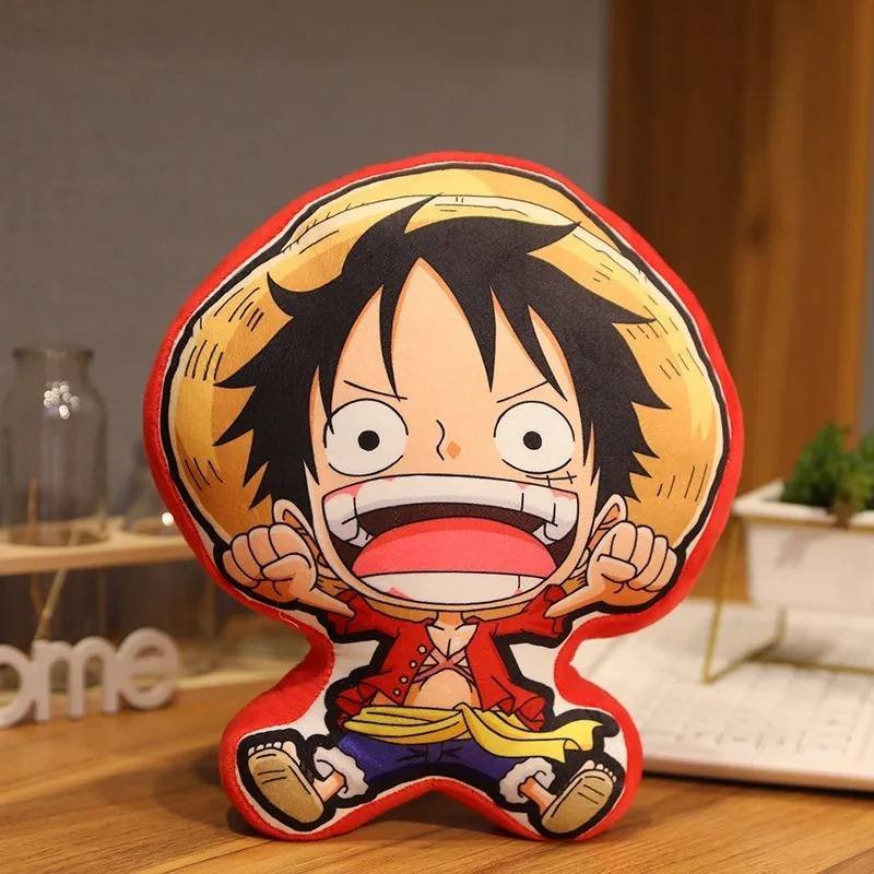 Peluche Anime One Piece Almohada Luffy Felpa Juguetes Niños Original