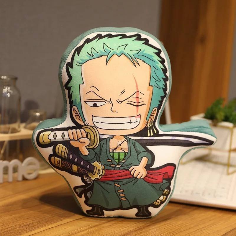 Peluche Anime One Piece Almohada Zoro Felpa Juguetes Niños Original