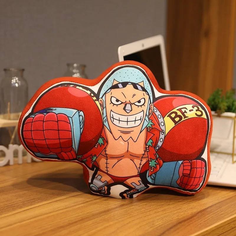 Peluche Anime One Piece Almohada Franky Felpa Juguetes Niños Original