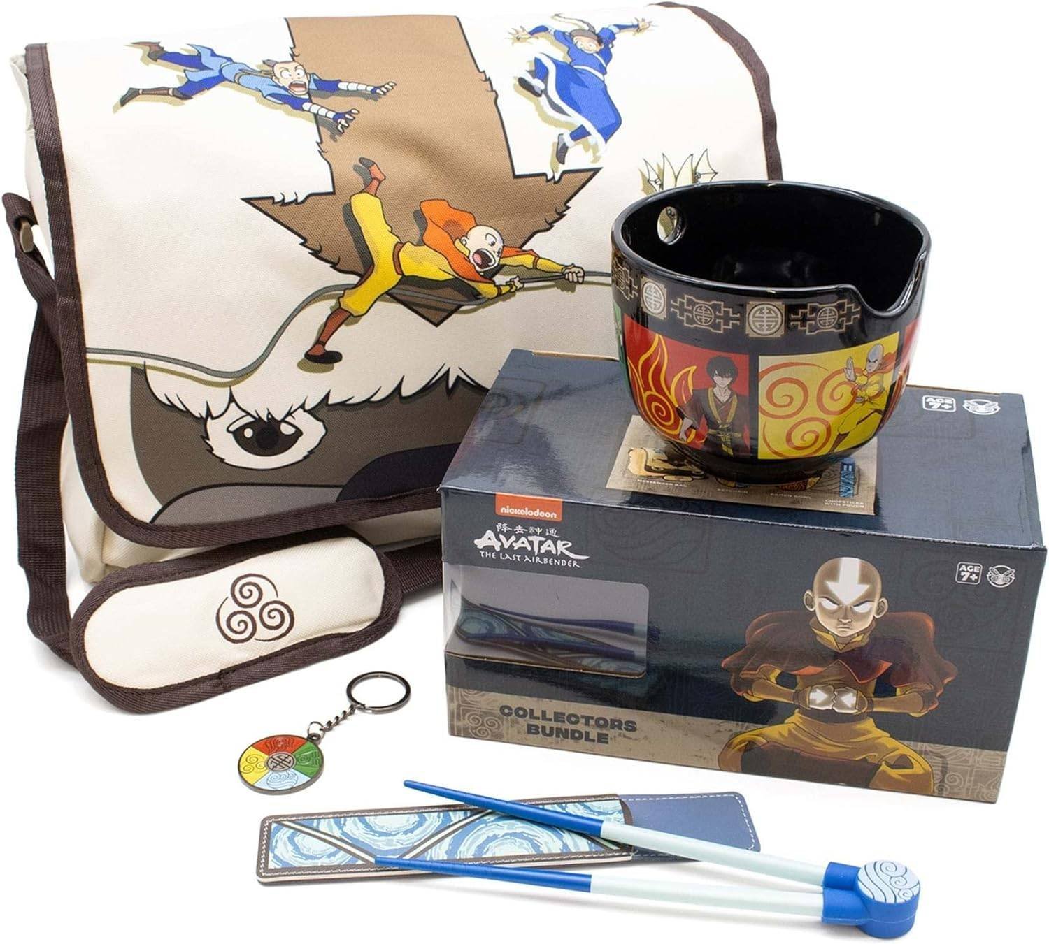 Bolsa CultureFly Avatar The Last Airbender Bowl Paquete Colección Regalo Juguetes Niños