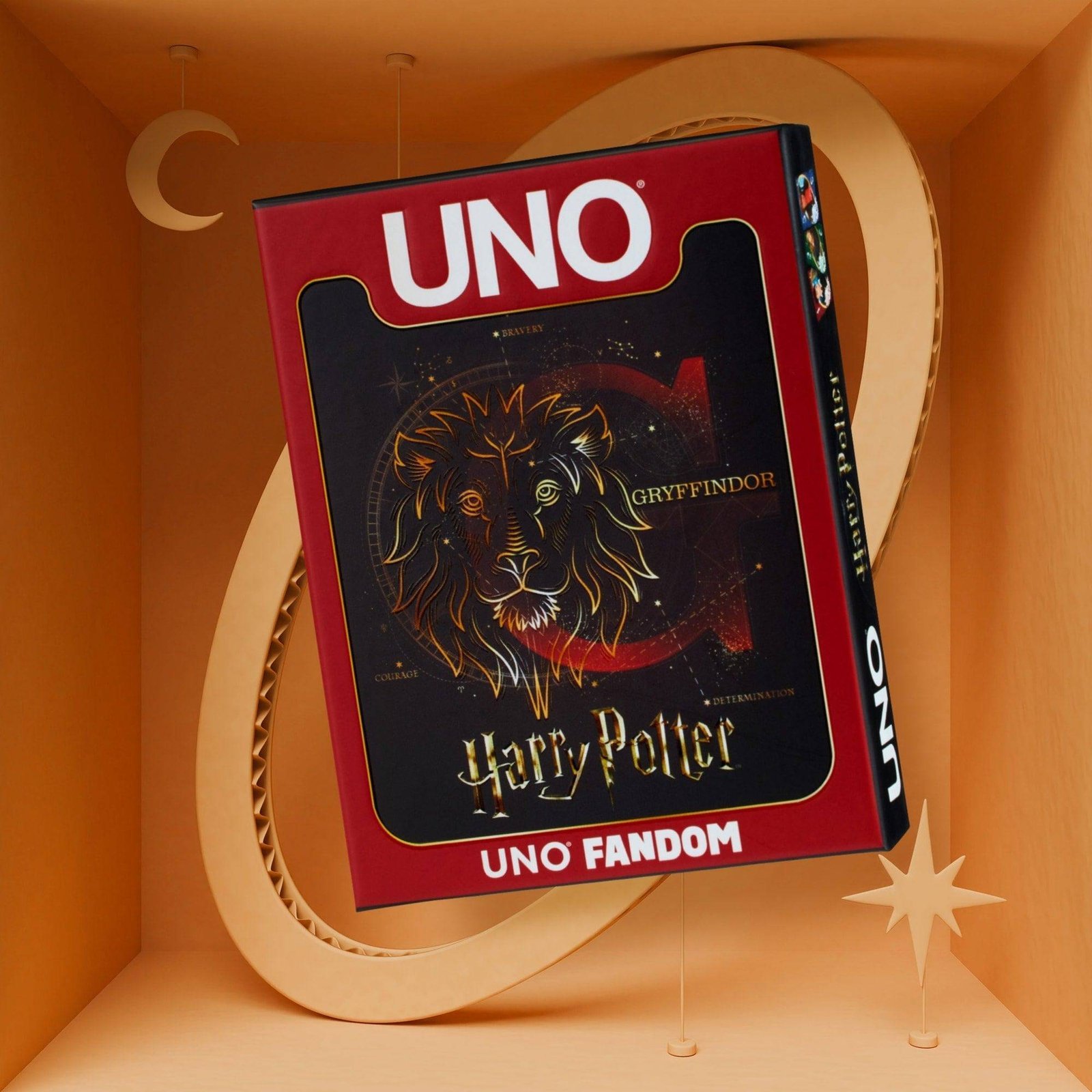 UNO Fandom Harry Potter Gryffindor Juego 2 a 10 Jugadores ORIGINAL