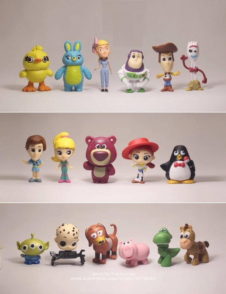 17 Figuras Colección Anime Toy Story Woody Regalo