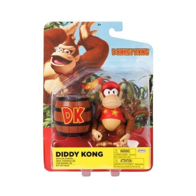 Figura Donkey Kong Diddy Kong Nintendo Accesorios