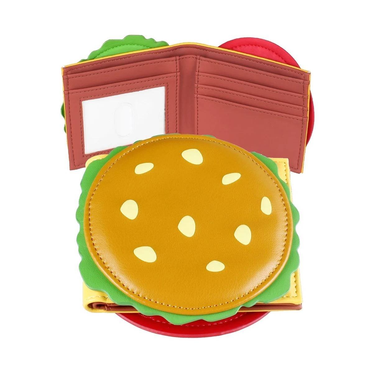Cartera Serie Hamburguesa Krabby Burger Tarjetero Regalo