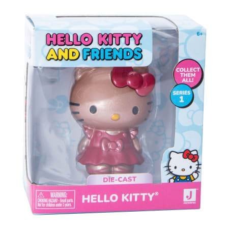 Figura de Colección Serie Hello Kitty Die-Cast Rose Gold PVC