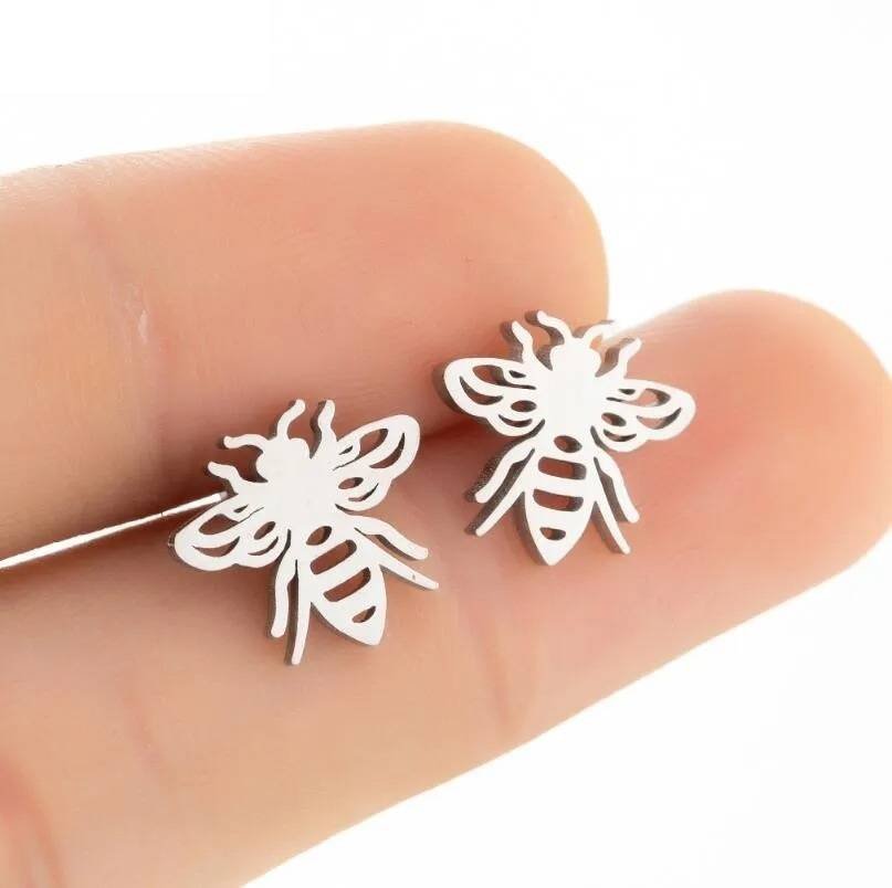 Aretes Pendientes Animal Abeja Mujer Elegante Moda Fiesta Regalo