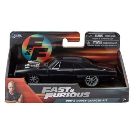 Automóvil Retroceso de Rápido y Furioso Vehículo Colección Dom Dodge Charger