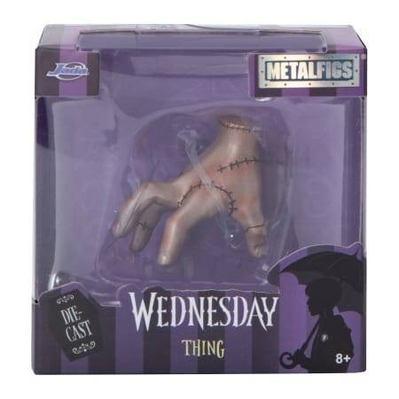 Figura Colección Wednesday Metalfigs Thing 2,5 Pulgadas Oficial
