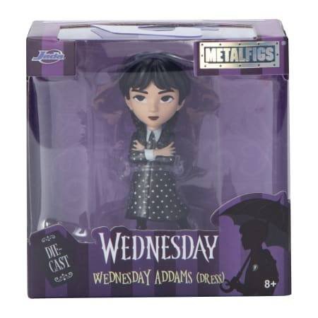 Figura Colección Wednesday Metalfigs Wednesday Dress 2,5 Pulgadas Oficial