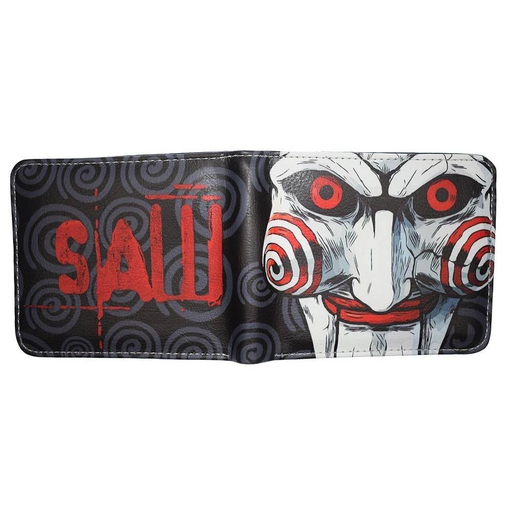 Cartera Anime Terror Pelicula Jigsaw Saw Tarjetero Regalo