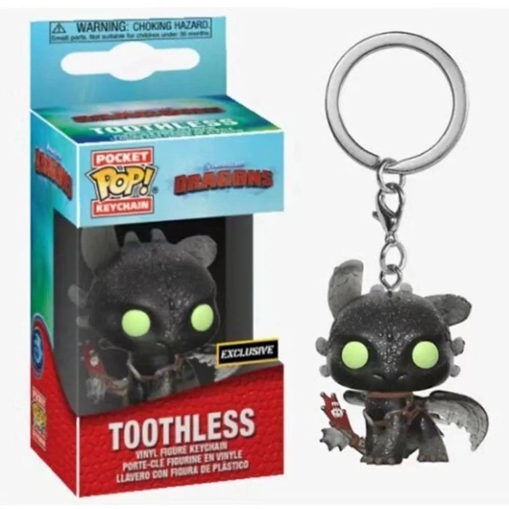 Funko Pop Llavero Keychain Figura Acción Dragons Toothless